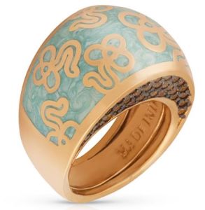 ANELLO AZHAR SMALTO 18-171