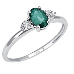 ANELLO BLISS CON SMERALDO COLLEZIONE STEPHANIE 20074411