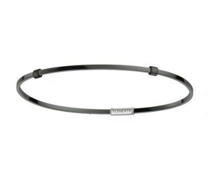BRACCIALE DONNAORO ELEMENTS BANGLE ARGENTO GUN DFBF4110_L