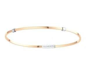 BRACCIALE DONNAORO ELEMENTS BANGLE ORO ROSA DFBF4107_M
