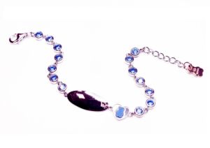 BRACCIALE NANAN ARGENTO BIMBO NAN0514