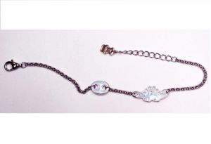 BRACCIALE NANAN ARGENTO BIMBO NAN0527