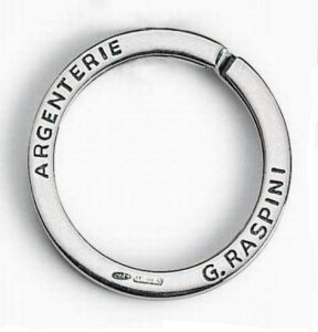 CERCHIO BRISE' RASPINI ARGENTO 6056 06056