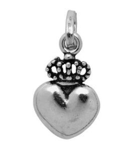 CIONDOLO RASPINI ANGELI E CUORI CUORE CORONA 6418