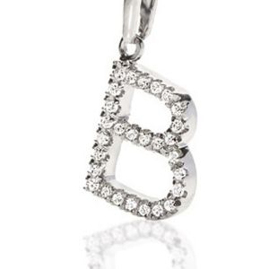 CIONDOLO AMBROSIA ORO LETTERA B ACZ 039