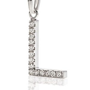 CIONDOLO AMBROSIA ORO LETTERA L ACZ 049