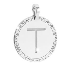 CIONDOLO REBECCA MY WORLD ALPHABET SILVER COLLECTION SWRPAT70