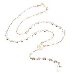 COLLANA ARGENTO ROSARIO CLL1011