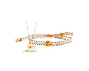 COLLANA E BRACCIALE LE BEBE' PRIMEGIOIE IO&TE LUMACHINA PMG 044