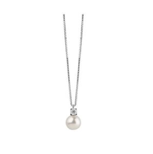 COLLANA BLISS PERLA E DIAMANTE COLLEZIUONE PARADISE 20092764
