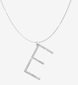 COLLANA REBECCA CON LETTERA E MY WORLD SILVER COLLECTION SWAKAE55