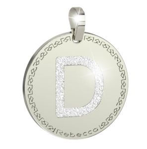 CIONDOLO REBECCA WORD GLAM INIZIALE D BWGPBD04