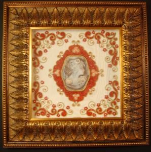 QUADRO ADRIANA XHILONE CAMMEO 400-PIUMA