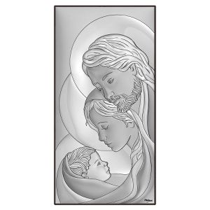 QUADRO OTTAVIANI ARGENTO 999 MIRO SILVER SACRA FAMIGLIA 8000A