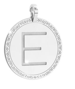 CIONDOLO REBECCA MY WORLD ALPHABET SILVER COLLECTION SWRPAE55