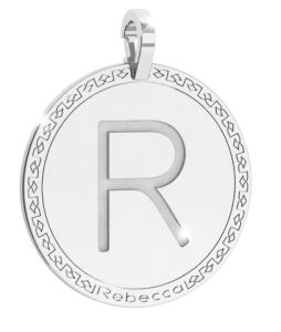 CIONDOLO REBECCA MY WORLD ALPHABET SILVER COLLECTION SWRPAR68