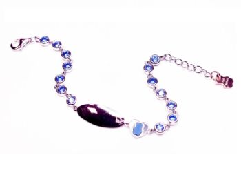BRACCIALE NANAN ARGENTO BIMBO NAN0514