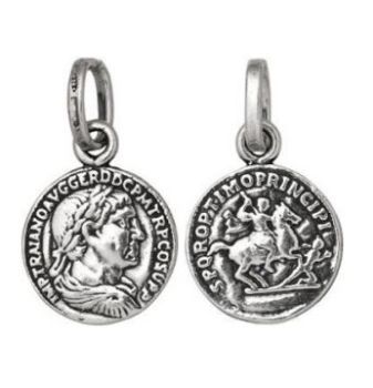 CIONDOLO RASPINI ARGENTO MONETE COLLECTION 6900