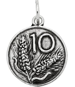 CIONDOLO GIOVANNI RASPINI MONETA 10 LIRE 09457 9457