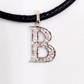 CIONDOLO LETTERA B DONNA ORO COLLEZIONE LUCE DHCB7178.002