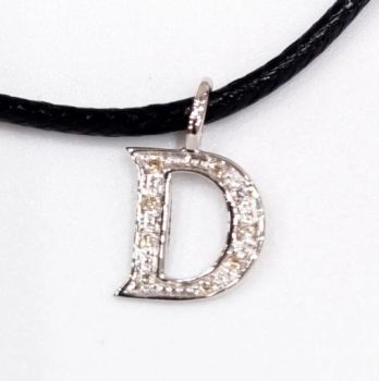 CIONDOLO LETTERA D DONNA ORO COLLEZIONE LUCE DHCD7178.004