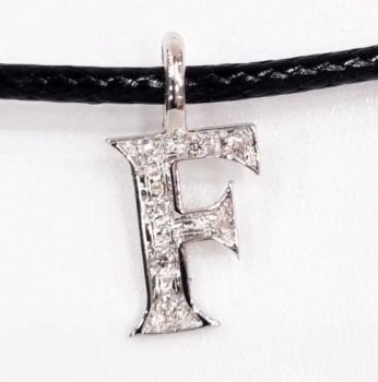 CIONDOLO LETTERA F DONNA ORO COLLEZIONE LUCE DHCF7178.003