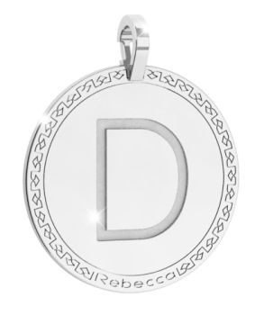 CIONDOLO REBECCA MY WORLD ALPHABET SILVER COLLECTION SWRPAD54