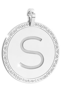CIONDOLO REBECCA MY WORLD ALPHABET SILVER COLLECTION SWRPAS69